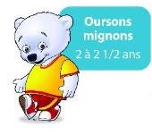 Karibou oursons mignons (24 à 30 mois)