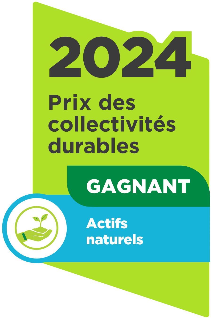 Logo gagnant actifs naturels