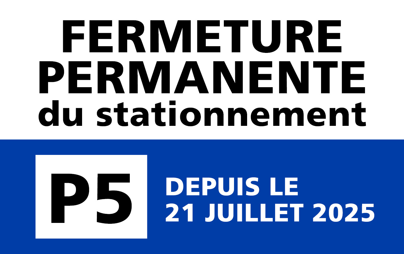 Stationnement P5-2026
