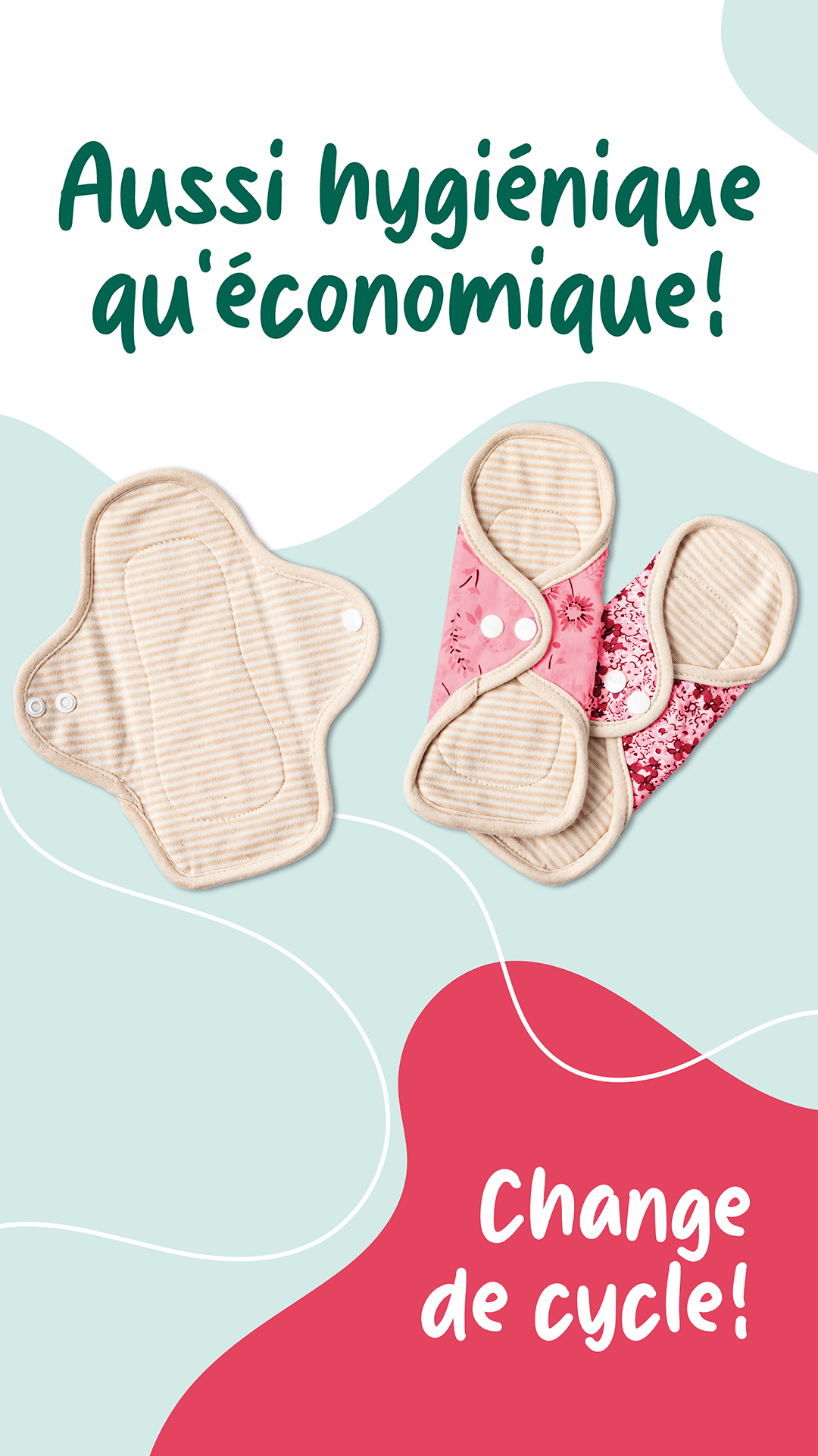 serviettes menstruelles durables storie