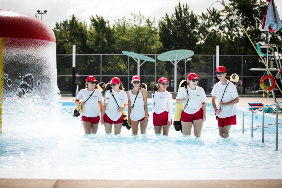Sauveteurs à la Ville de Longueuil