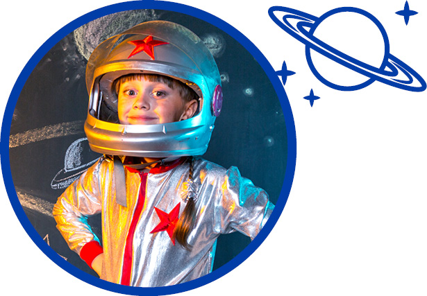Visuel astronaute