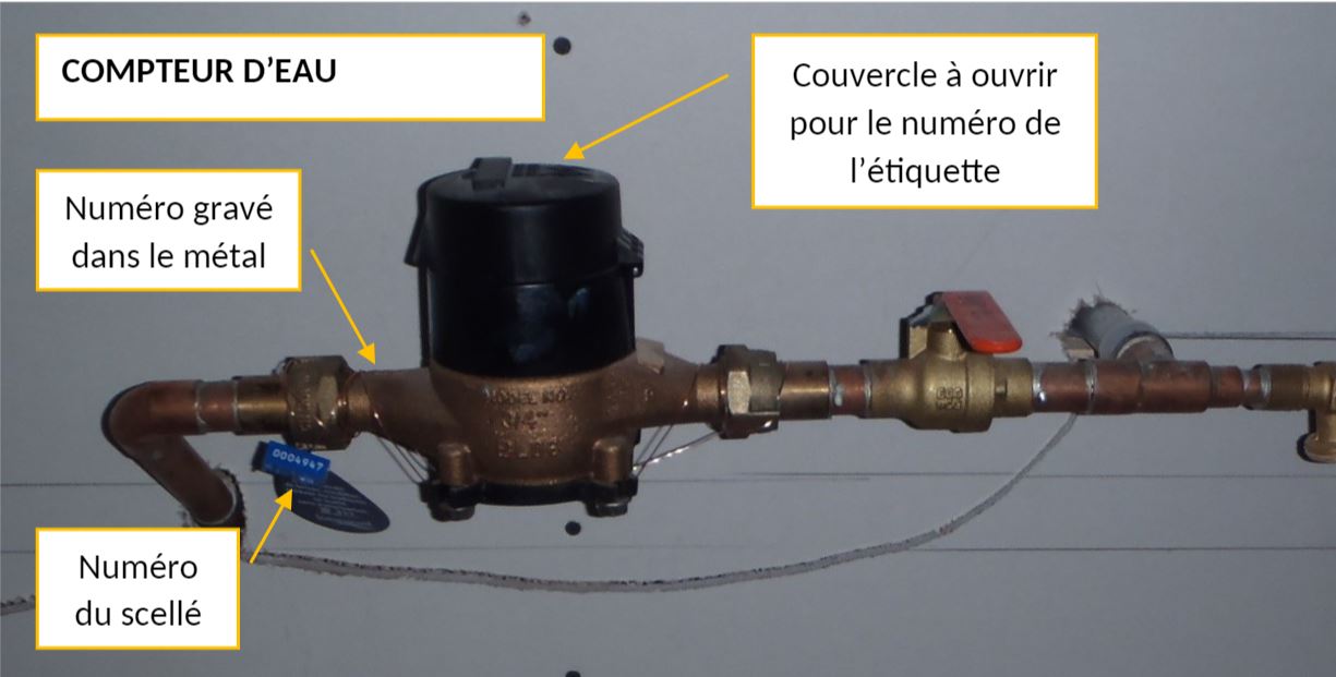 Compteur d'eau