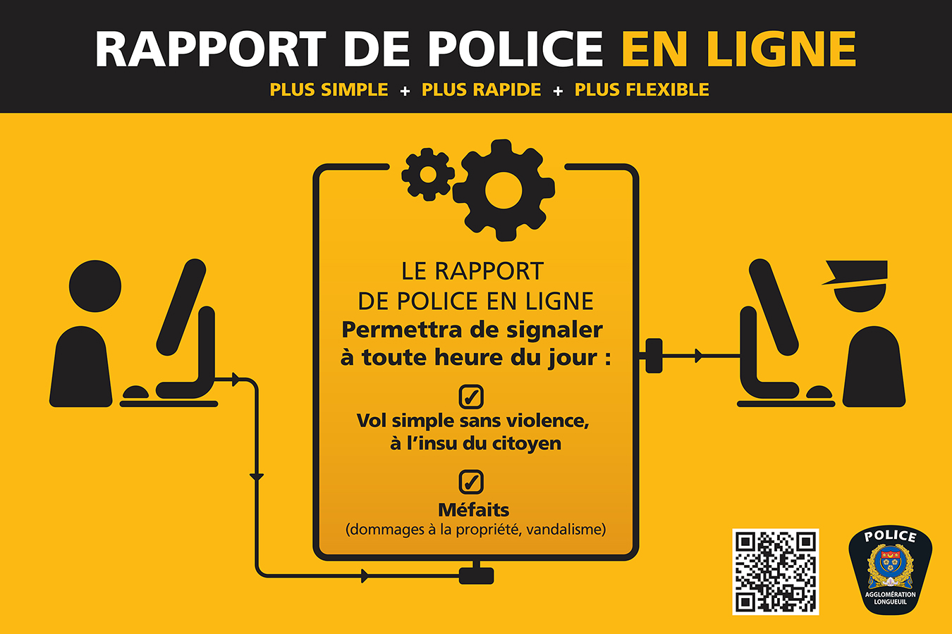 Rapport de police en ligne | Ville de Longueuil