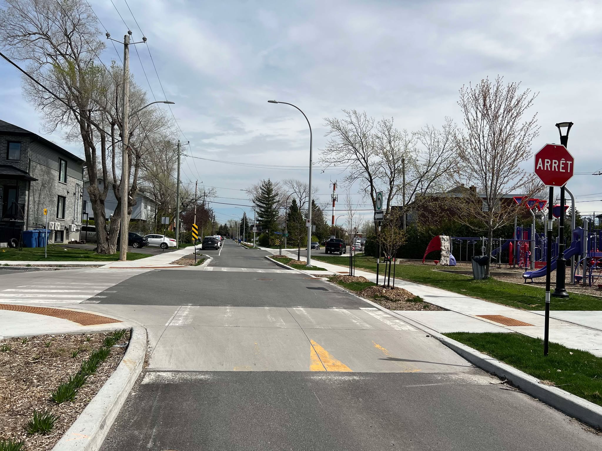 Exemple de rue à sens unique