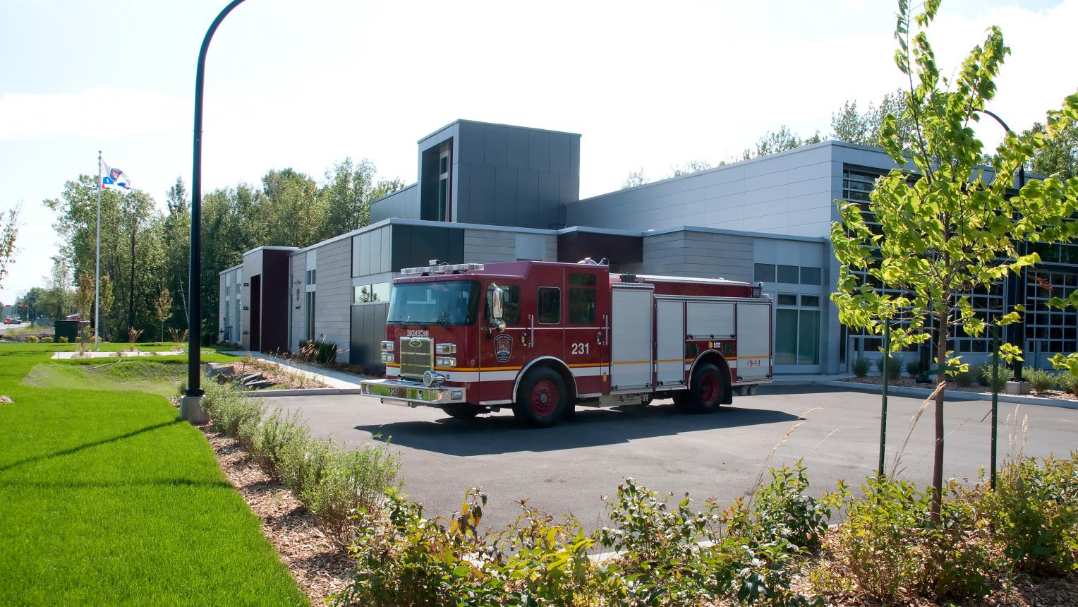 Véhicules du Service de sécurité incendie - Ville de Gatineau